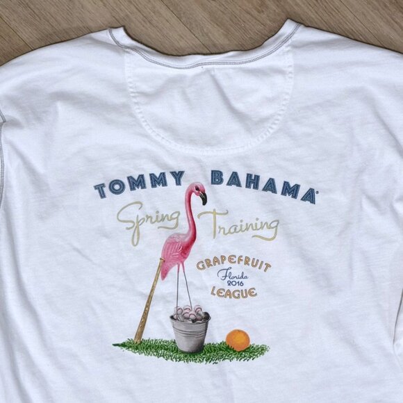 TOMMY BAHAMA Baseball Spring Training 2016 Grapefruit League Long Sleeve T-Shirt - Picture 3 of 7
